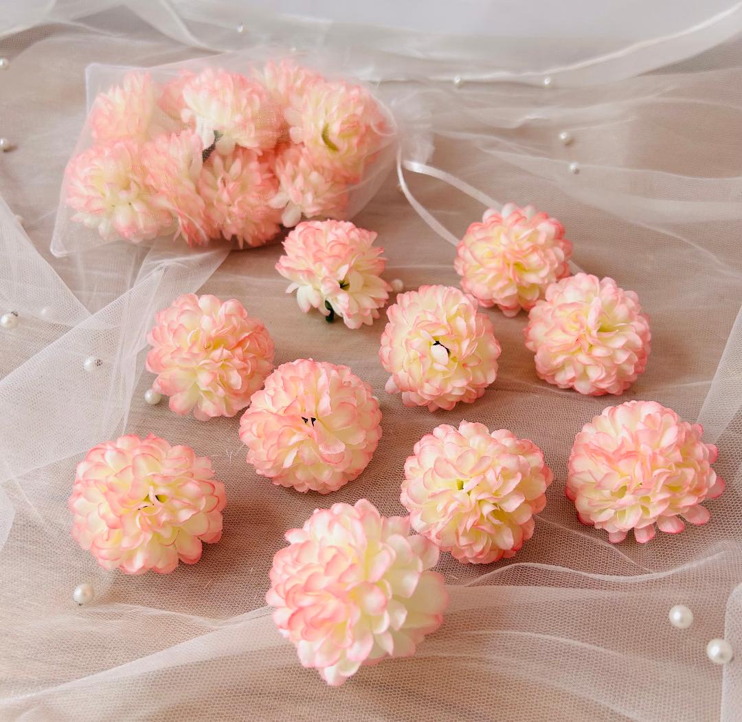 HORTENSIA artificielle 4CM LOT DE 10