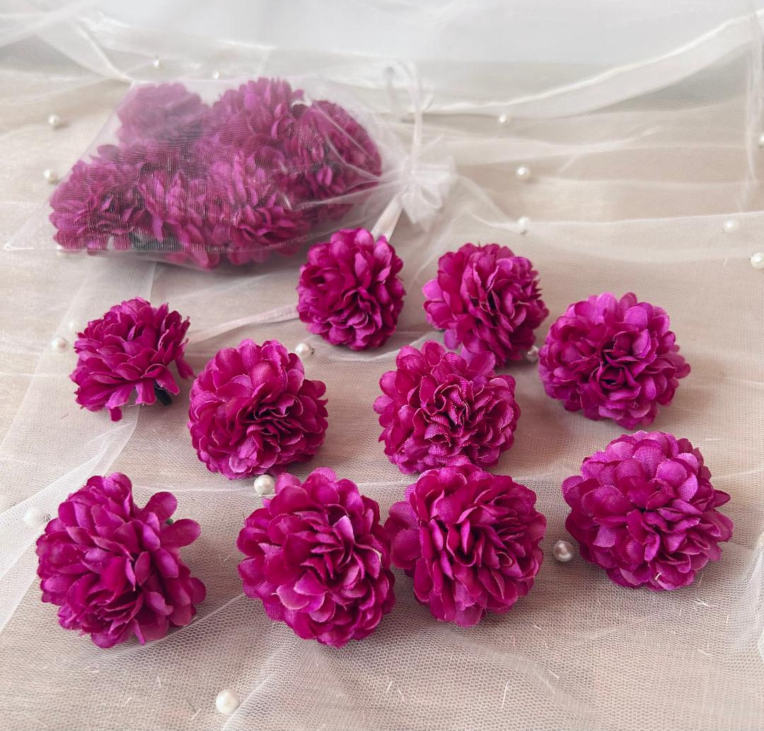 HORTENSIA artificielle 4CM LOT DE 10