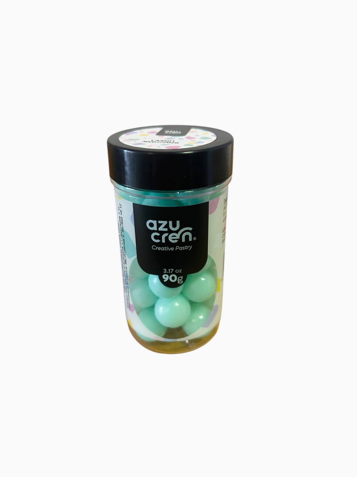 Perles en sucre comestible 90g AZUCREN Creative Pastry