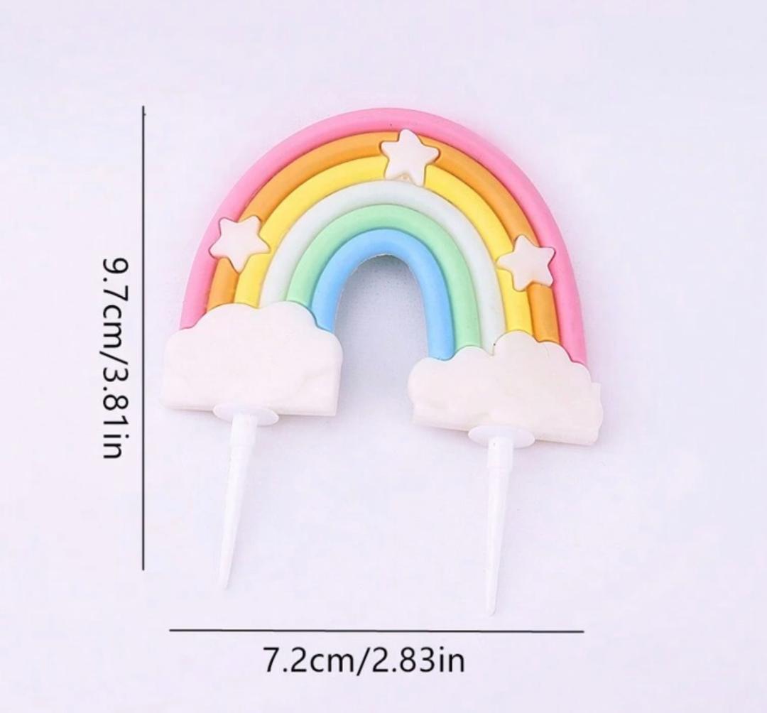 CAKE TOPPER ARC-EN-CIEL