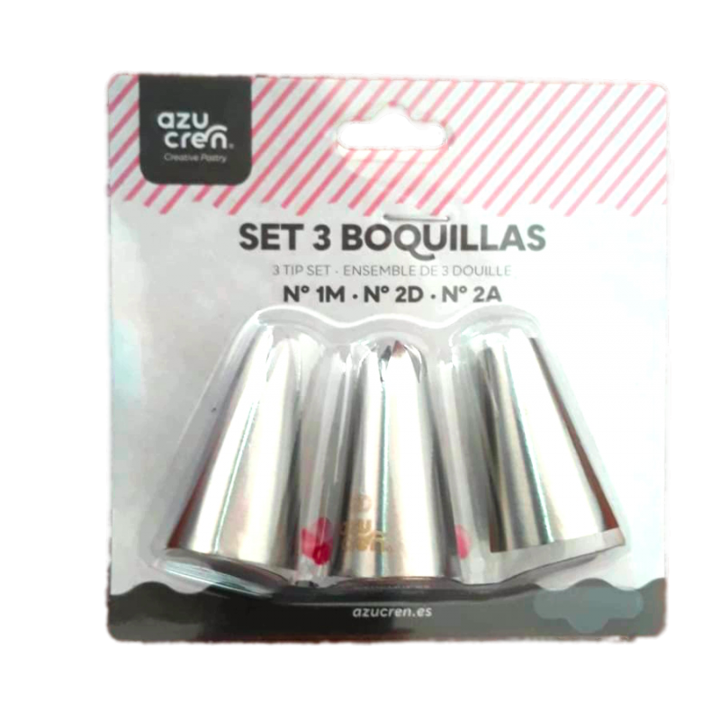SET 3 DOUILLES N°1M .N°2D.N°2A