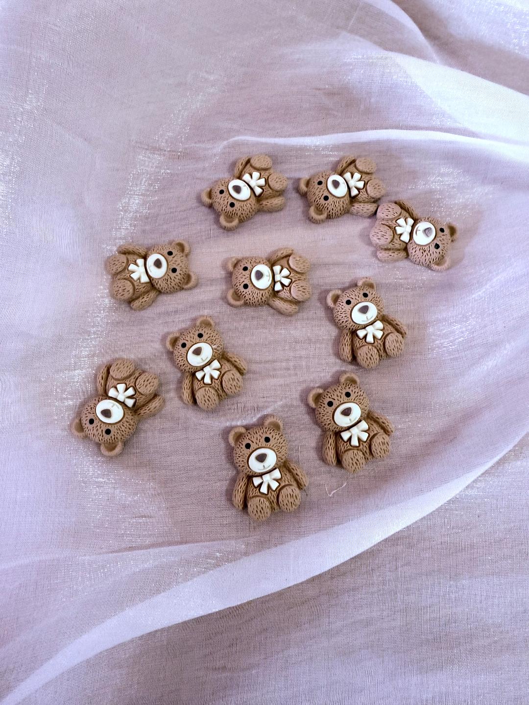 MINI BEBE OURSONS DE DECORATION 3cm (10 pièces)