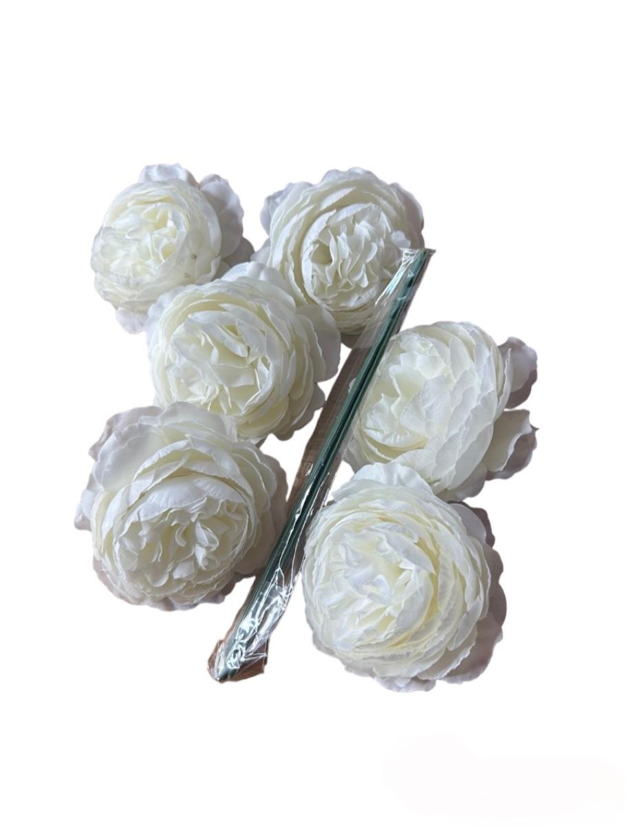 Pivoines artificielles LOT DE 6 pièces