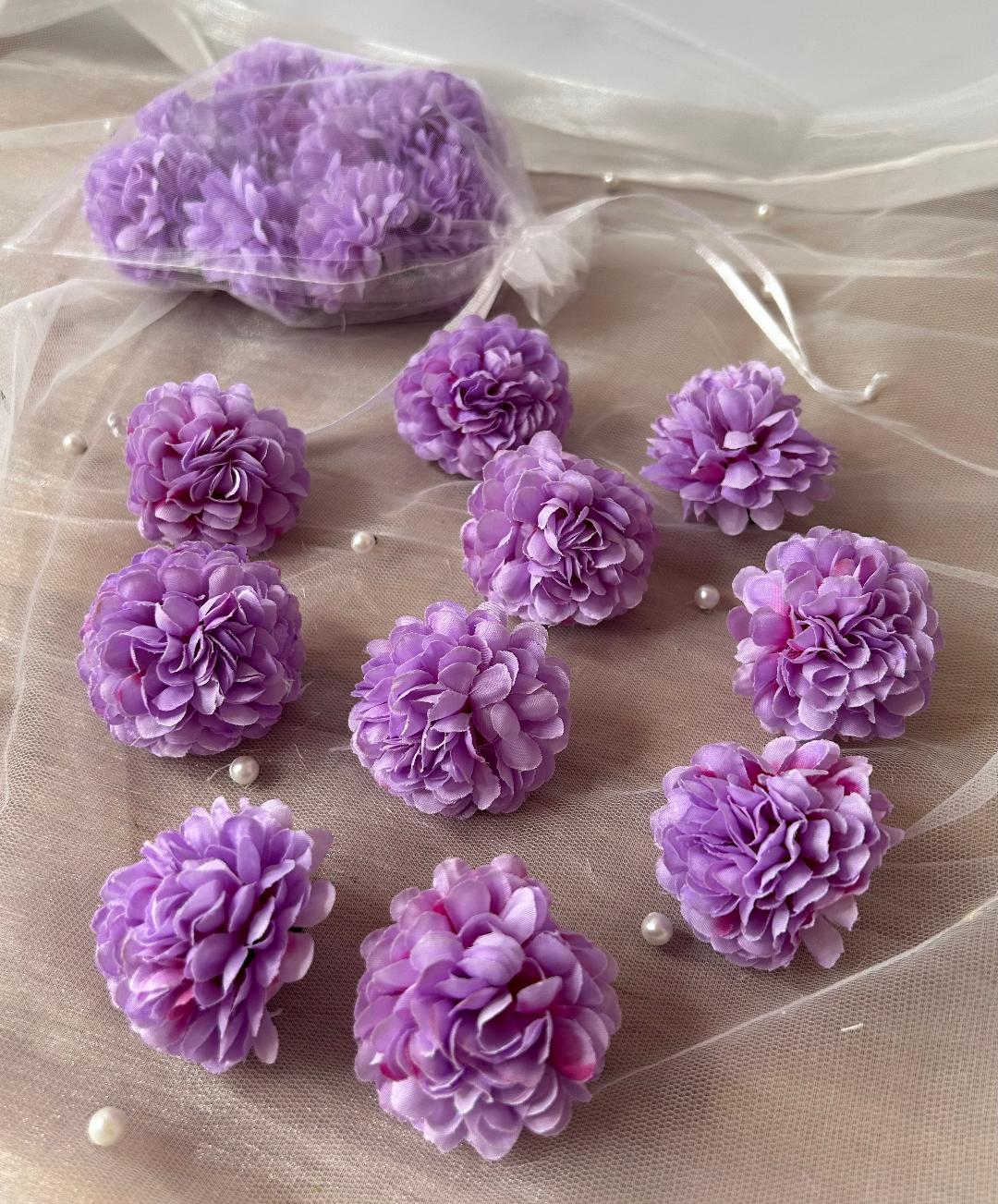 HORTENSIA artificielle 4CM LOT DE 10